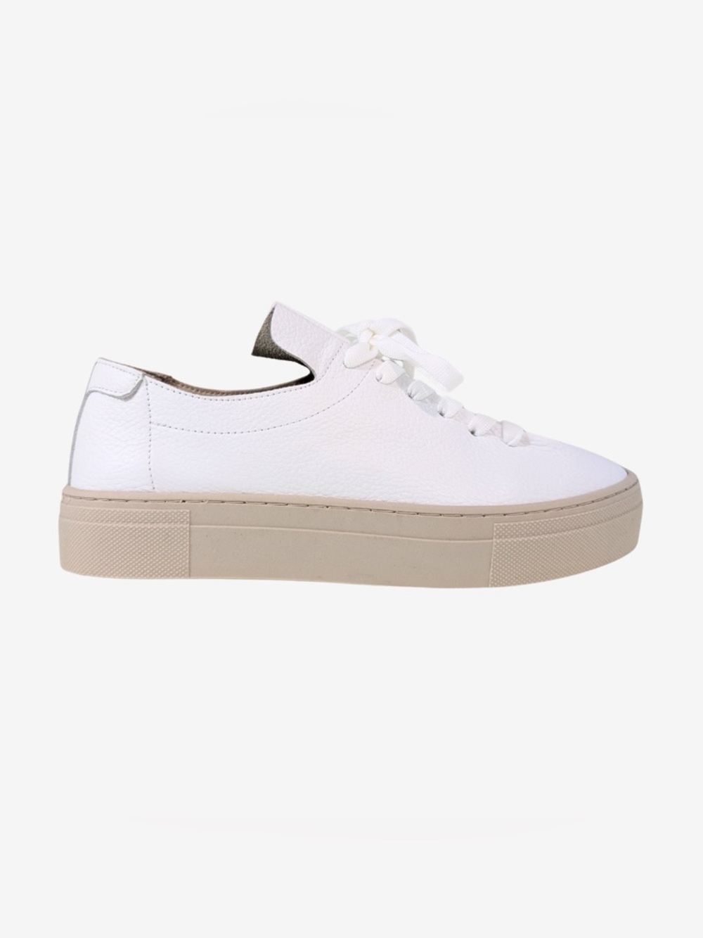 Ateliers Vince Leather White Lace Up Sneakers Size 7.5-8  Eur 38